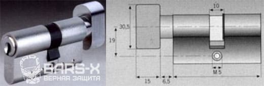 цилиндр Abus KEP 10 картинка