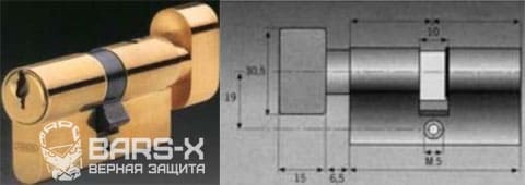 цилиндр Abus KTS 5000 картинка