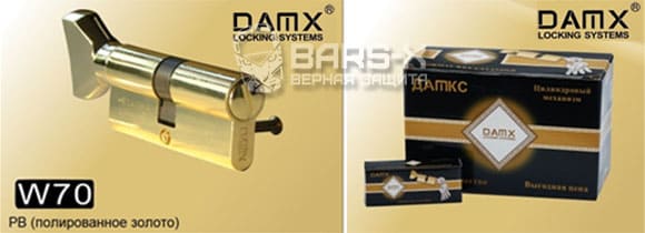 цилиндровый механизм Damx W70 (сантехнический) картинка