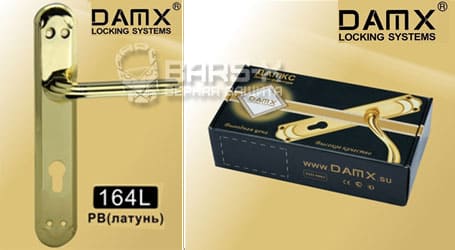 Ручки на планке DAMX 164L картинка