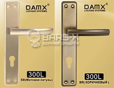 Ручки на планке DAMX 300L картинка