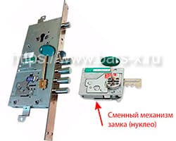 Перекодировка замков Mottura в двери Гефест картинка