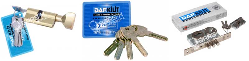 цилиндры и замки Daf kilit фото цилиндры и замки Daf kilit