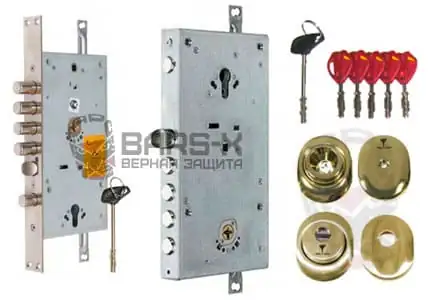 Замок врезной MUL-T-LOCK OMEGA PLUS OFMPB3 картинка