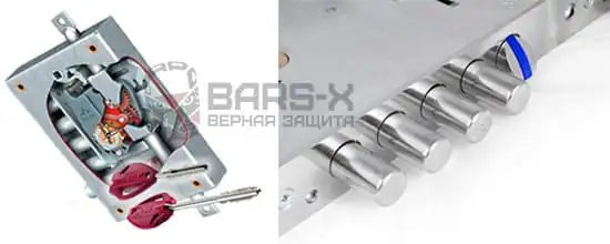 Замок врезной MUL-T-LOCK OMEGA PLUS OFCPB2 картинка