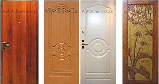 Отделка и обивка входных дверей, замена декоративной панели картинка