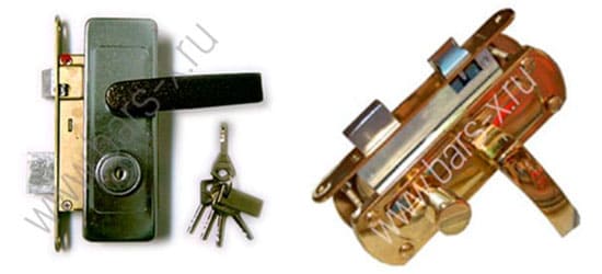 установить новый запорный механизм картинка