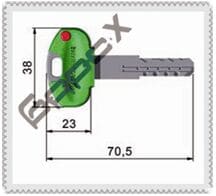 Цилиндр Секуремме CЕРИЯ К3 картинка