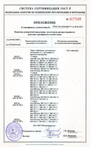 Приложение Замки сувальдные Меттэм картинка