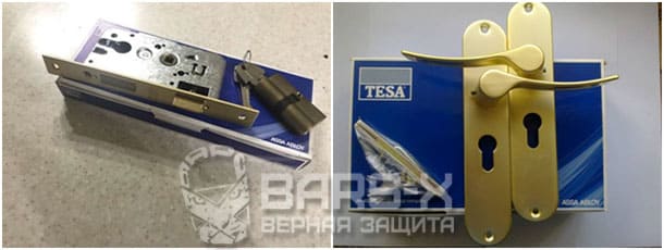 дверные замки tesa картинка