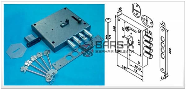 замки (Cerber) КЕРБЕРОС Россия картинка
