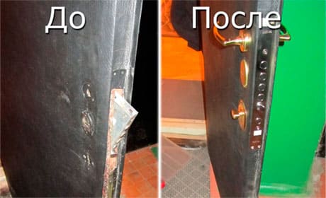 установка замков на входные двери в Москве картинка