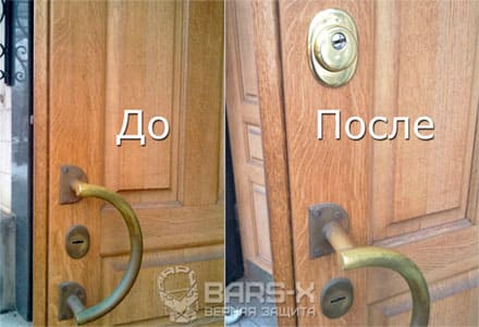 Врезка замка в стальную дверь картинка