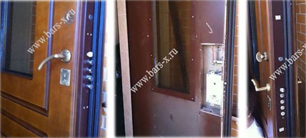 установить замки в дверях