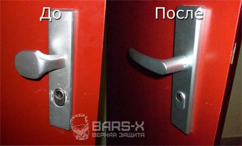 установить замки в дверях
