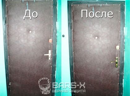 ремонт двери и замена замков после вскрытия картинка