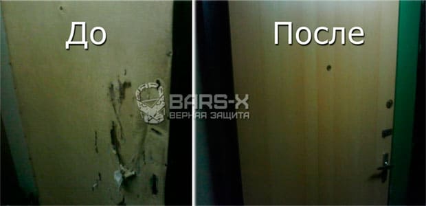 реконструкция старых входных дверей картинка