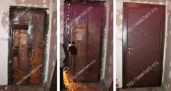 высококачественные услуги по ремонту и реставрации входных дверей в Москве и области картинка