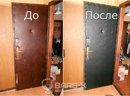 ремонт и реставрация входных дверей картинка