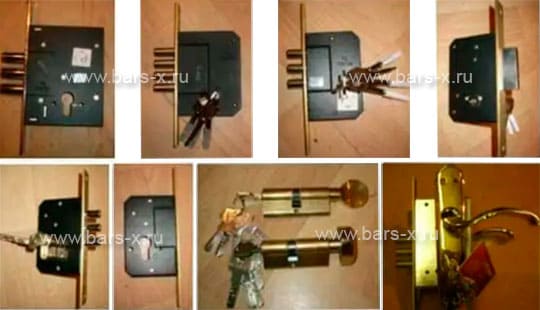 Турецкие дверные замки Kale картинка