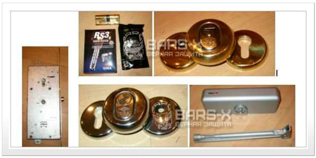 Замки дверные Cisa для входной двери картинка