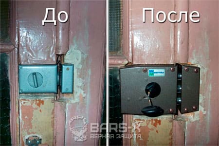 установить новые замки картинка