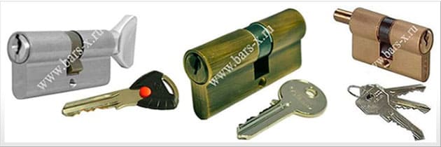 Заменить личинку дверного замка в Москве картинка