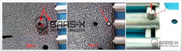 установка дверных замков Керберос картинка