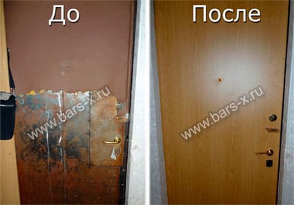 Замена сувальдного замка на цилиндровый во входной стальной двери картинка