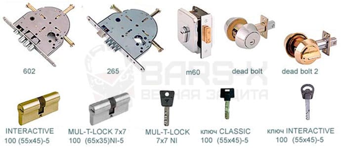 цилиндровые механизмы Mul-t-lock картинка