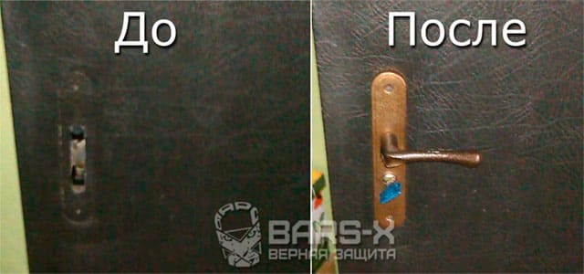 замена дверных замков картинка
