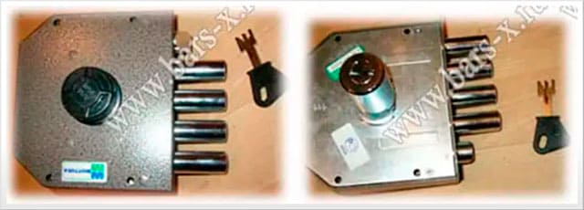 заменить цилинровый замок Моттура картинка