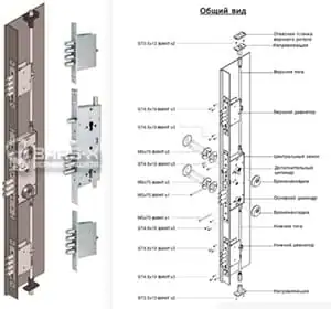 Высокосекретный многоканальный замок MUL-T-LOCK 415G картинка